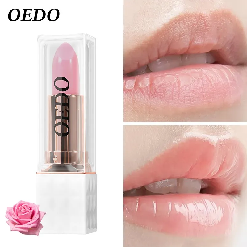 OEDO Color Change Lip Balm Nourishing Long-lasting Moisturizing Antifreeze Anti-chapped Reducing Lip Wrinkles Remove Dead Skin