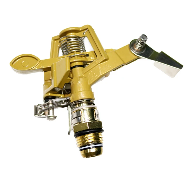 1/2"Male Thread Rotating Rocker Sprinkler Adjustable Impact Sprinkler Lawn Garden Park Orchard Field  Irrigation Watering Nozzle 3