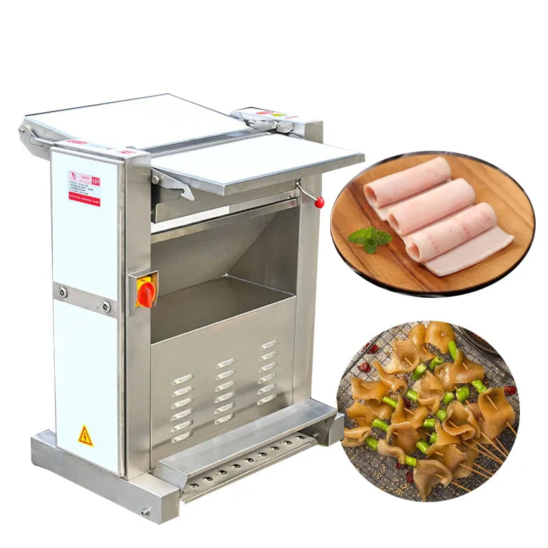 

Automatic Pork Skin Peeling Machine Meat skin remove Machinery Pork Peeler Machine
