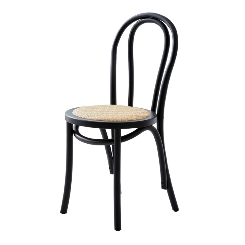 

Solid Wood Rattan Vintage Dining Chair