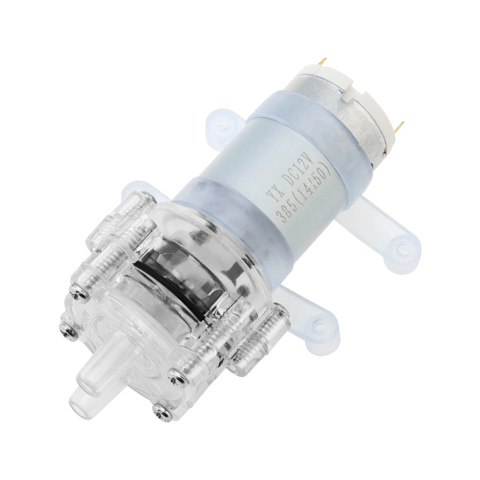 385HPC Mini Water Pump 12V High Temperature Resistant 100 Degree Diaphragm Self-Priming Tea Machine Fish Tank
