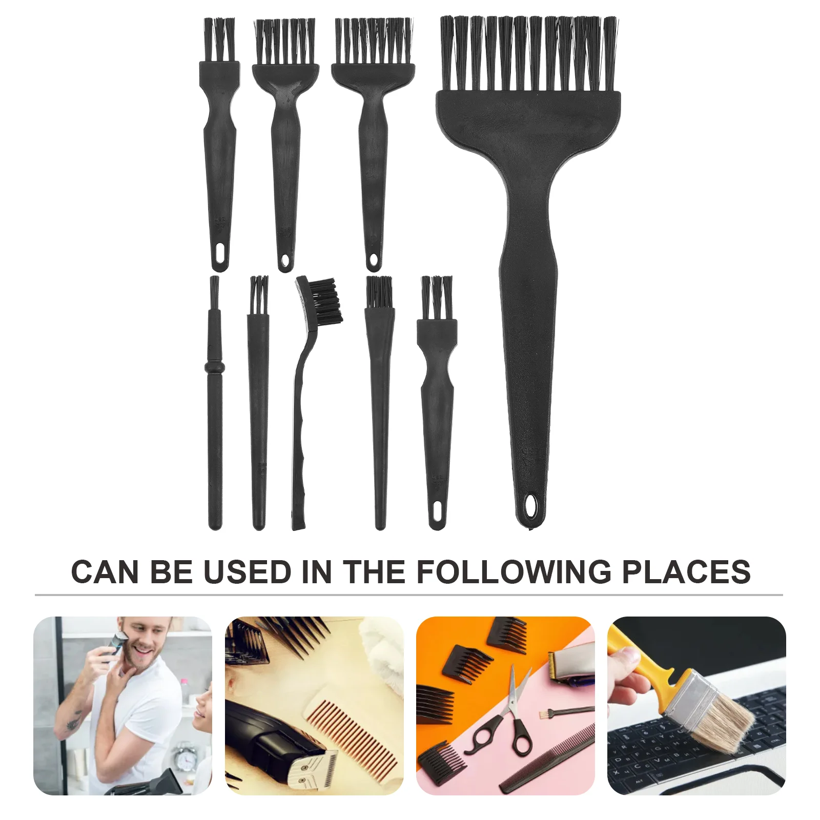 

8 Pcs Shaver Cleaning Brush Electric Clippers Tool Supplies Circuit Board Razor Tools