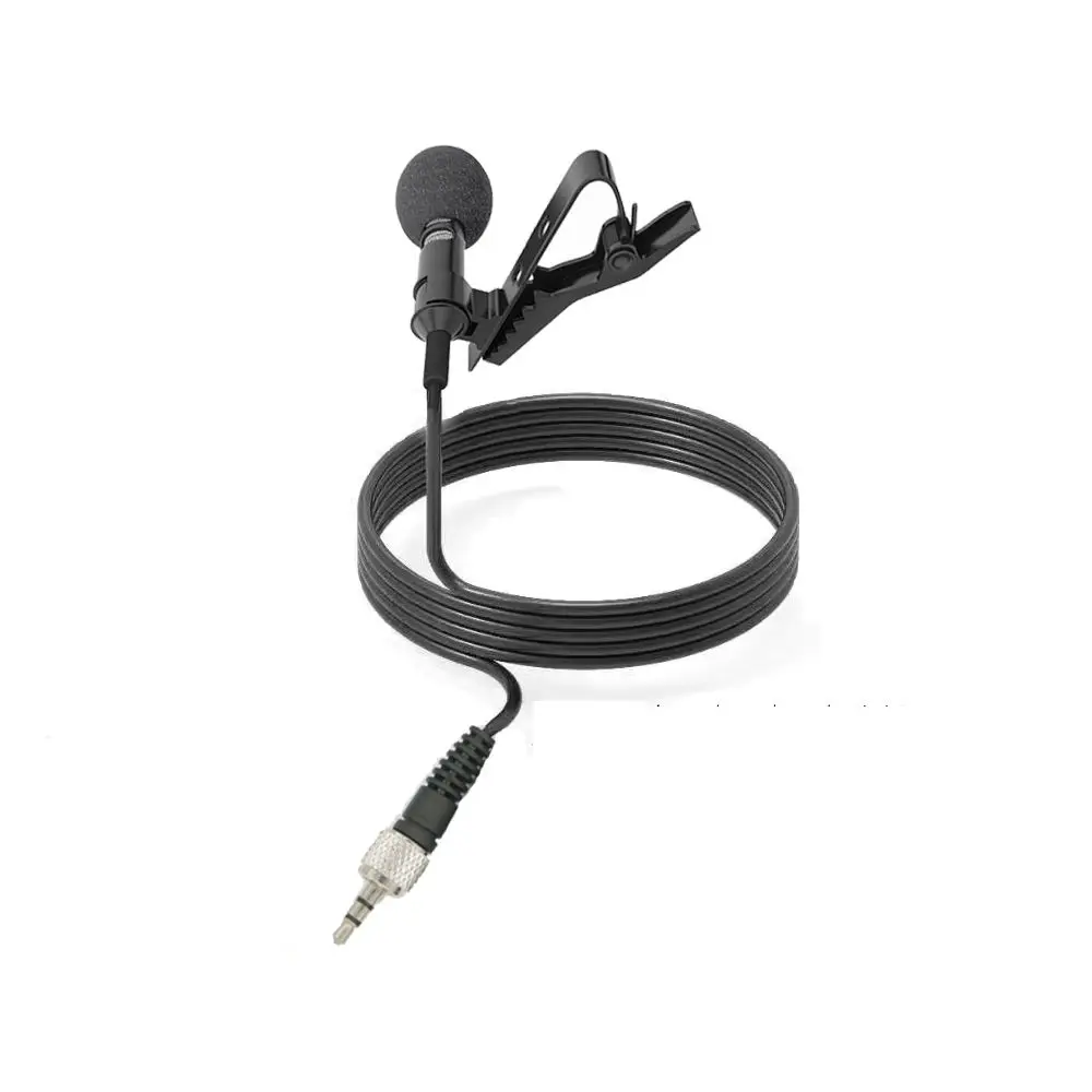 Nuovo Microfono A Condensatore Lavalier A Clip Per Sennheiser Ew-D G2 G3 G4 Wireless Bodypack Spina Di Blocco Jack Da 3.5Mm