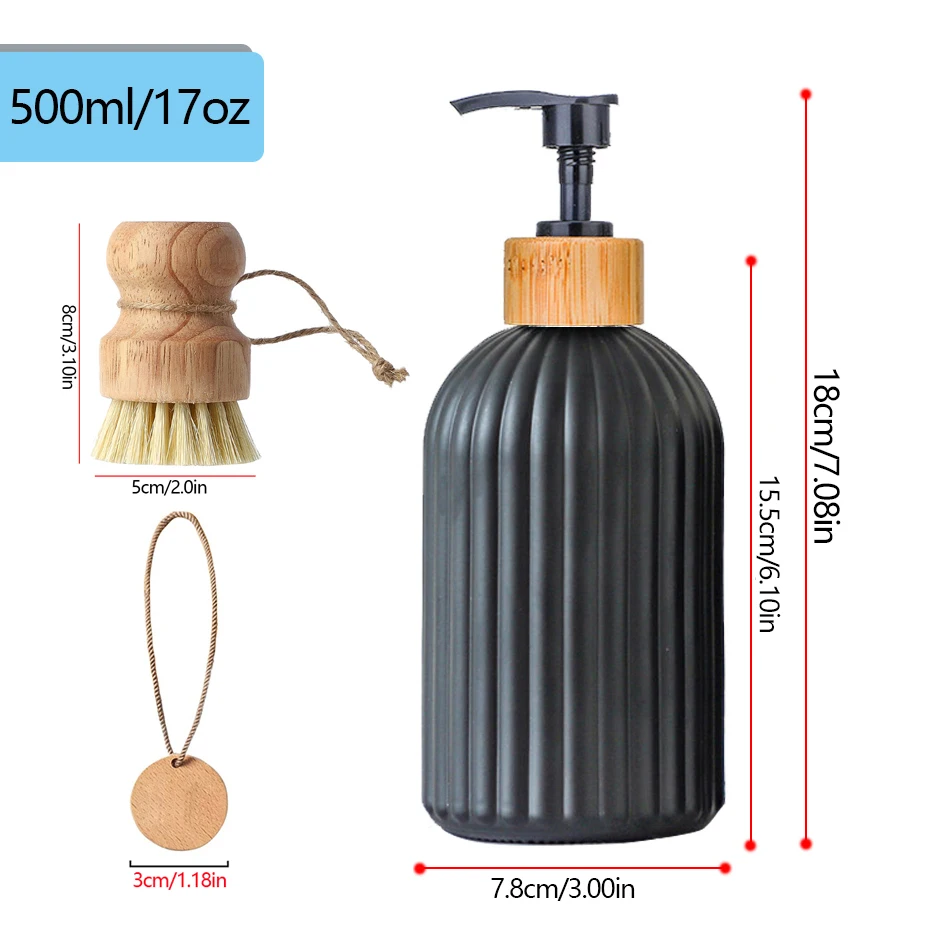 Black Soap Dispenser 6