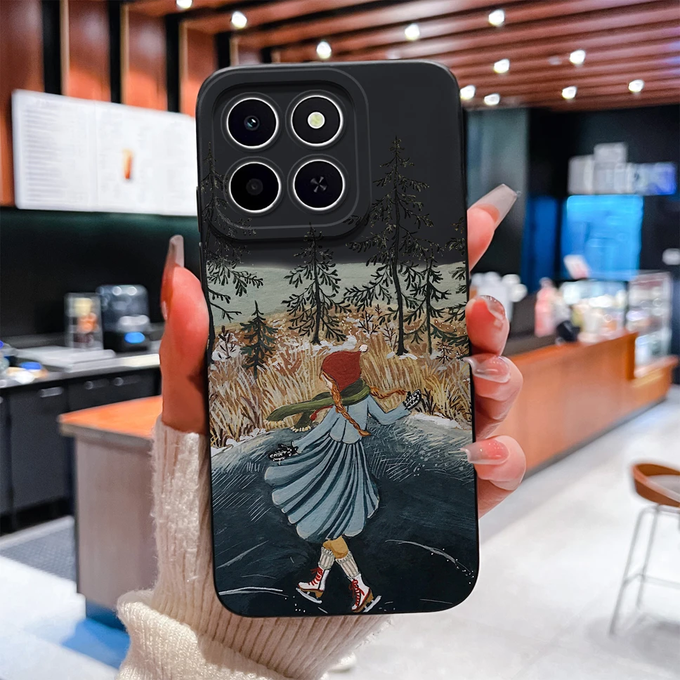 Cute Bear Shockproof Silicone Phone Case - Soft Bumper Shell