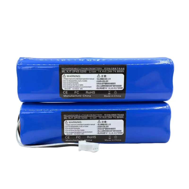 for Xiaomi Lydsto R1 rechargeable lithium-ion battery, robot vacuum cleaner,viomi s9,battery pack, genuine 12800mAh-5200mAh 3