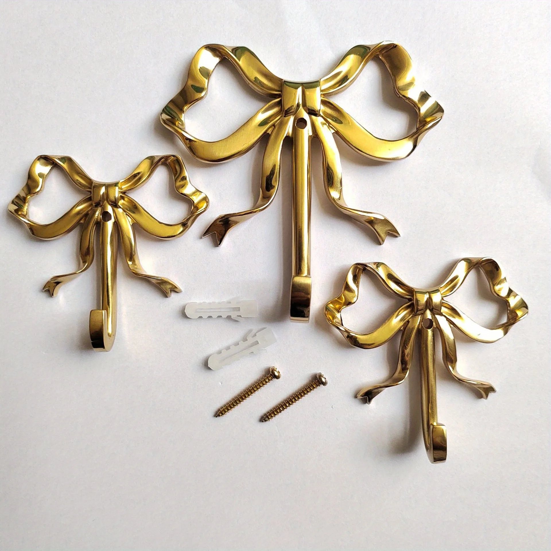 decorative brass wall hook 5