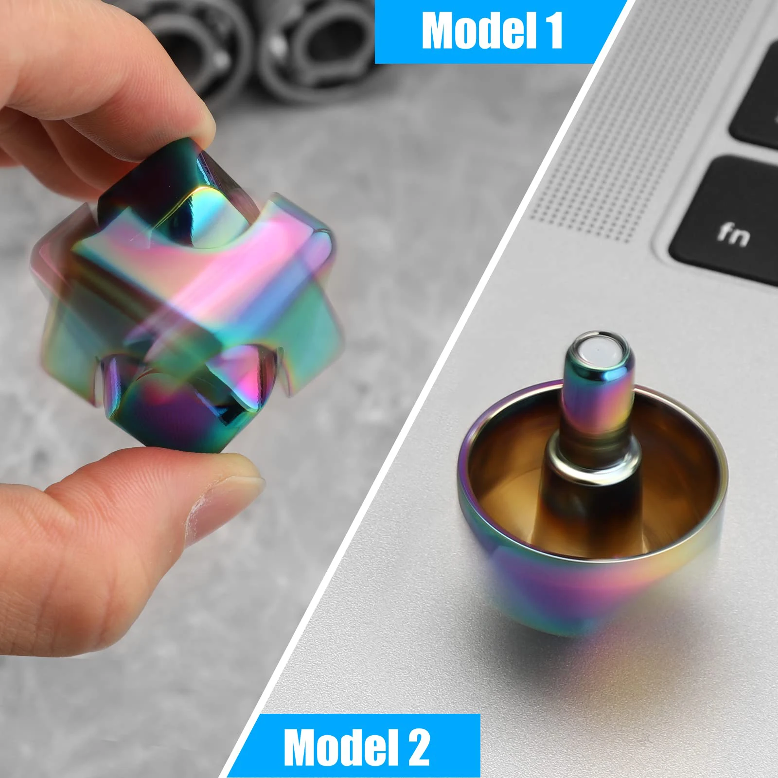 Fidget spinner Metal Cube 3D Puzzle Gyro Gear Sensory Anti Stress Relief Educational Games for Kids Adults