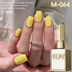 Vibrant Gel Nail Polish Set with High - Gloss Finish - 6 - Piece Collection (M64)