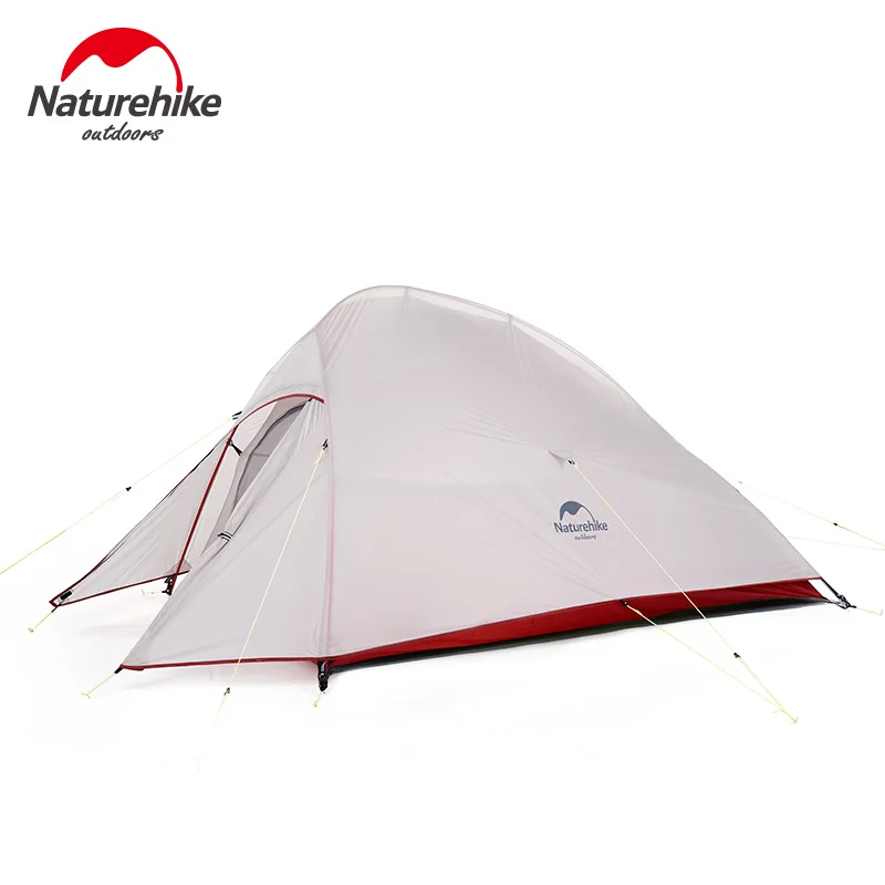 

Naturehike Cloud Up Series Ultralight 1 2 3 Persons Camping Tent Outdoor Hiking Tent 20D Nylon Backpacking Tent With Free Mat