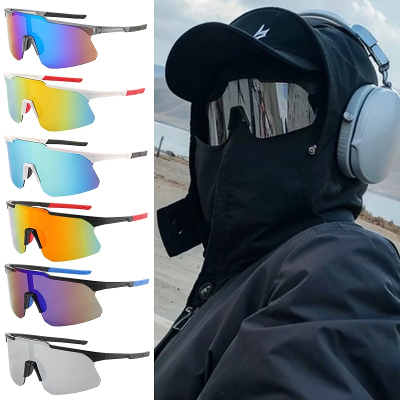 Cycling Ski Sunglasses for Man Woman Polarized Mtb Cycling Goggles Outdoor Sport UV Protection Glasses for Drive Ski
