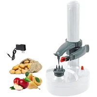 Electric Spiral Potato Peeler Automatic Apple Peeler, Smart Vegetable Fruit Peeler Machine, Kitchen Accessories Peeling Tool 2