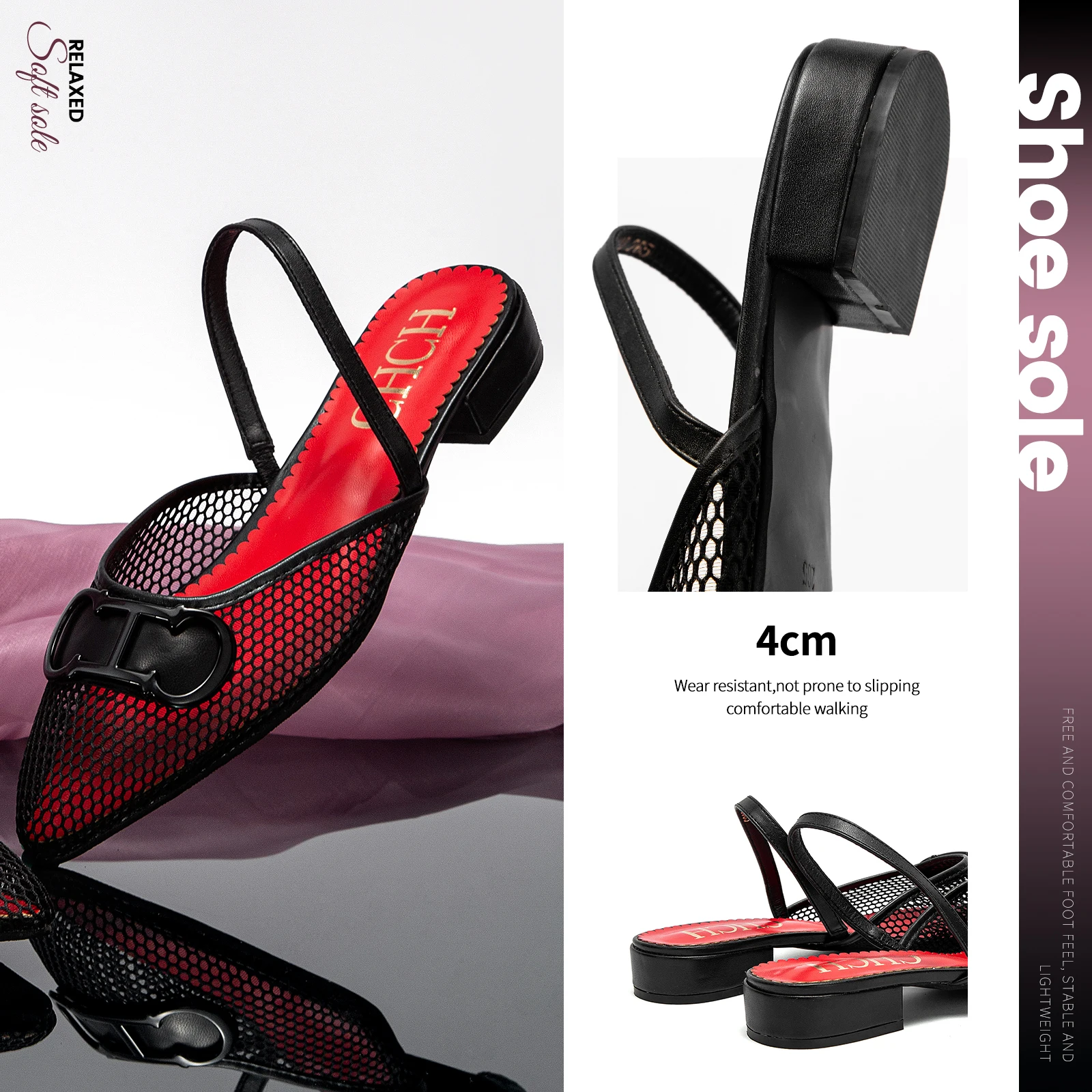 صندل نسائي كلاسيكي