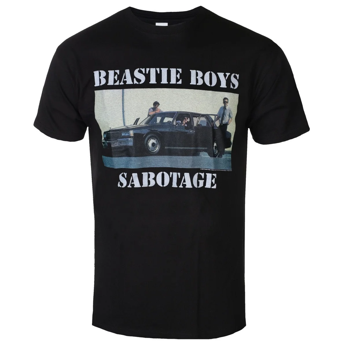 Beastie Boys Sabotage MV Car Photo Graphic Tee Klassische 90er Hip-Hop-Streetwear Lässig Unisex
