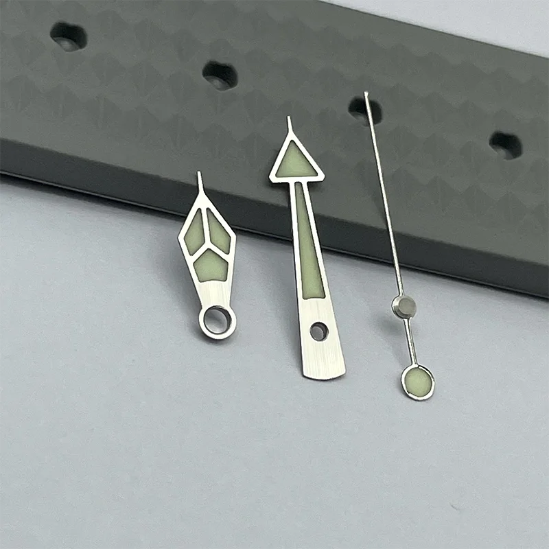 Watch Modified Watch Needle Super c3 Green Luminous Flat Top Second Hand NH35/4R Movement