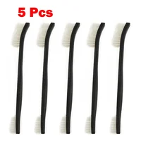 5pcs Double Head Wire Brush Set Steel Brass Nylon Cleaning Polishing Metal Rust Double Headed Rust Removal And Cleaning Brush 1