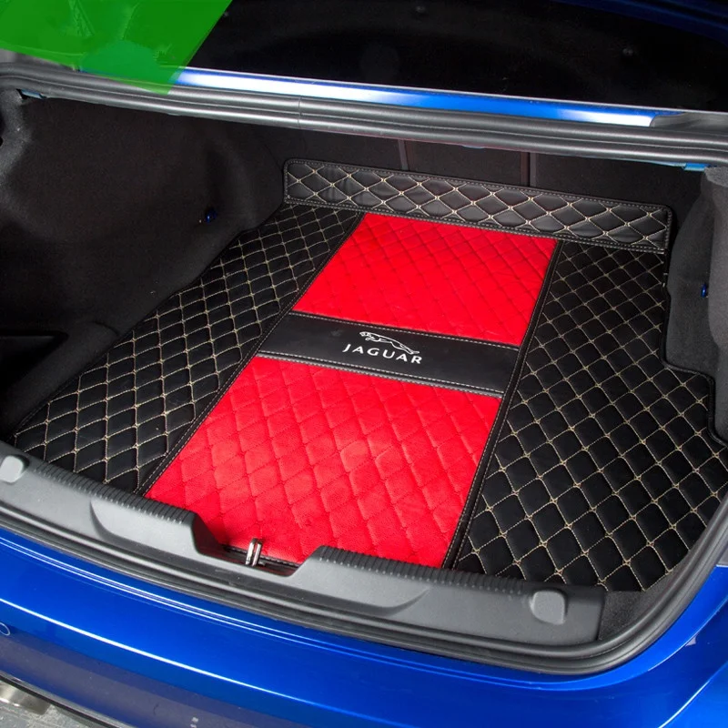 Car Truck Mat Antiskid Car Leather Rear Trunk Mat Waterproof Antidirty