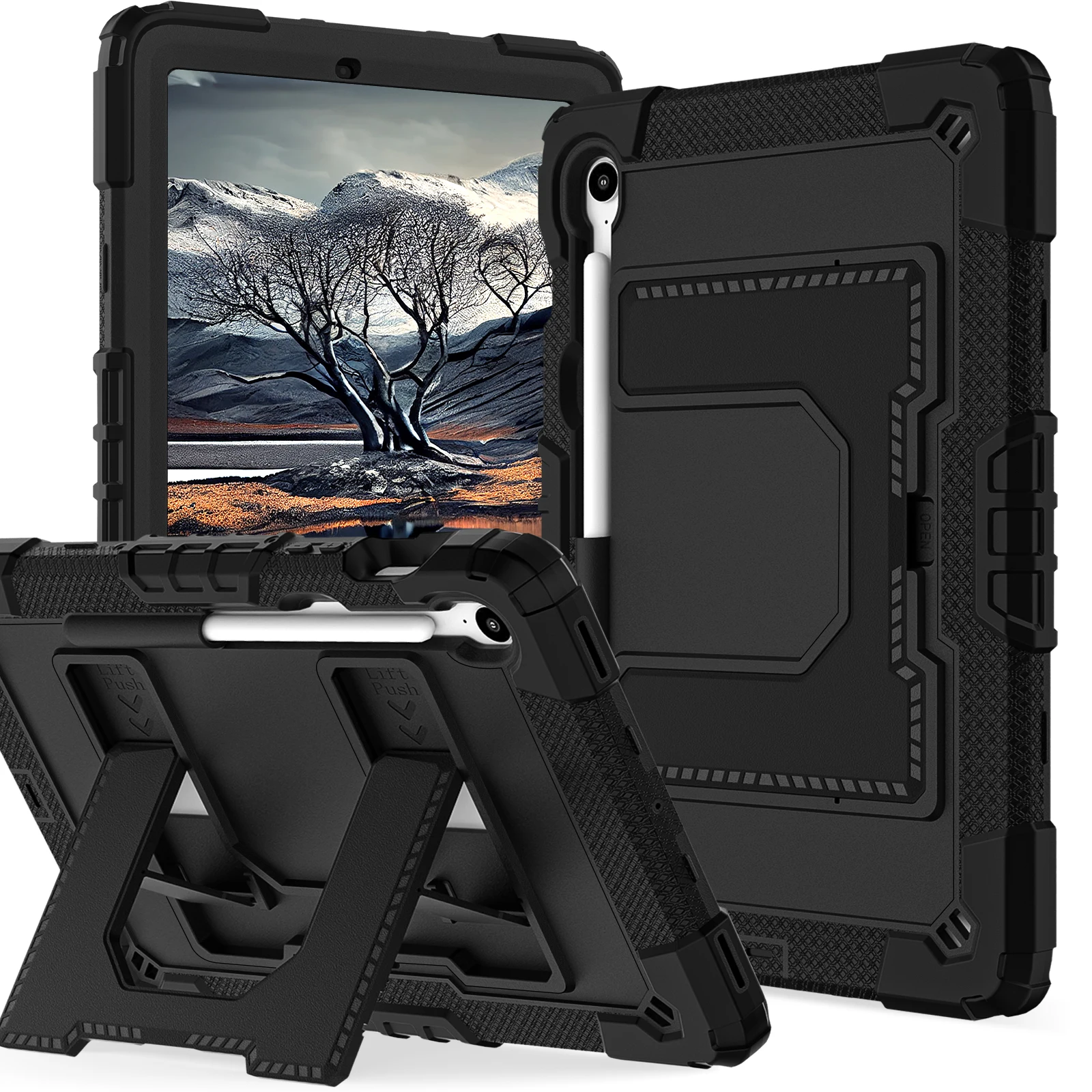 Heavy Duty Shockproof Stand Case