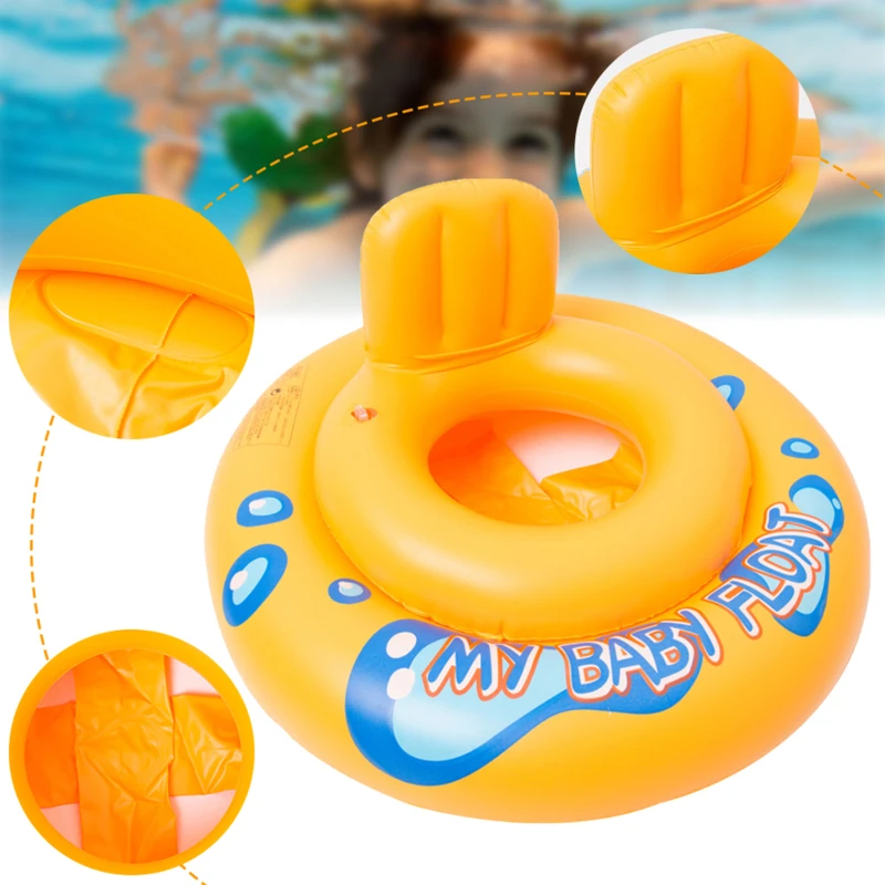 Baby Swimming Ring Circle Swim Ring Seat Inflatable Baby Float Supplies