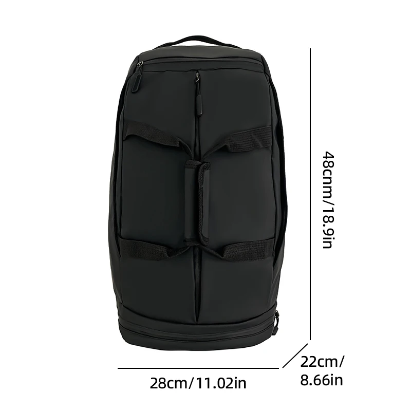 Nylon Sport Duffel Backpack for Men Women Gym Fitness Travel