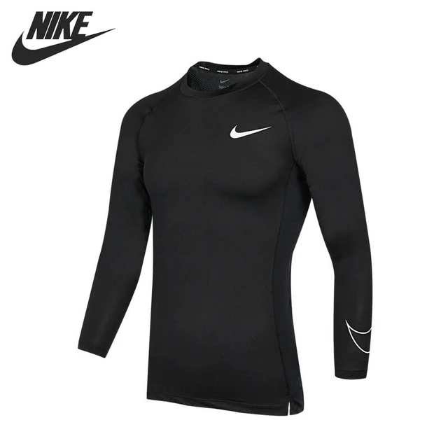 Original New Arrival Nike Nike Pro Dri-fit Men's T-shirts Long Sleeve  Sportswear - Skateboarding T-shirts - AliExpress