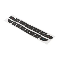 Autocollant de réparation de bouton de climatisation A/C de voiture, autocollant de réparation de bouton de climatisation pour Megane, Master, Scenic 3, 1 jeu 4