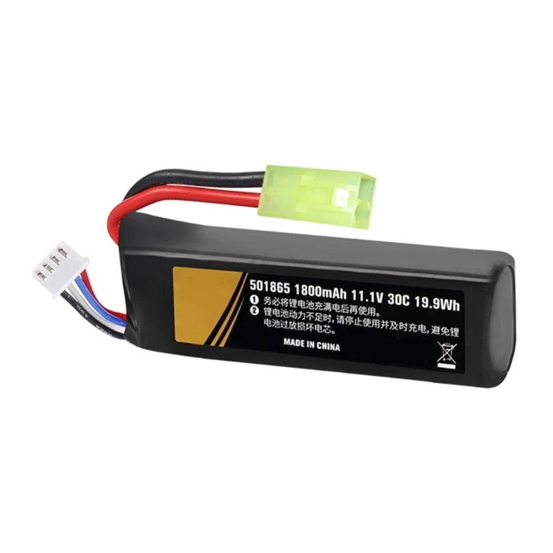 

11,1 В 1800 мАч 30C 501865 Lipo аккумулятор 3S для электрической игрушки