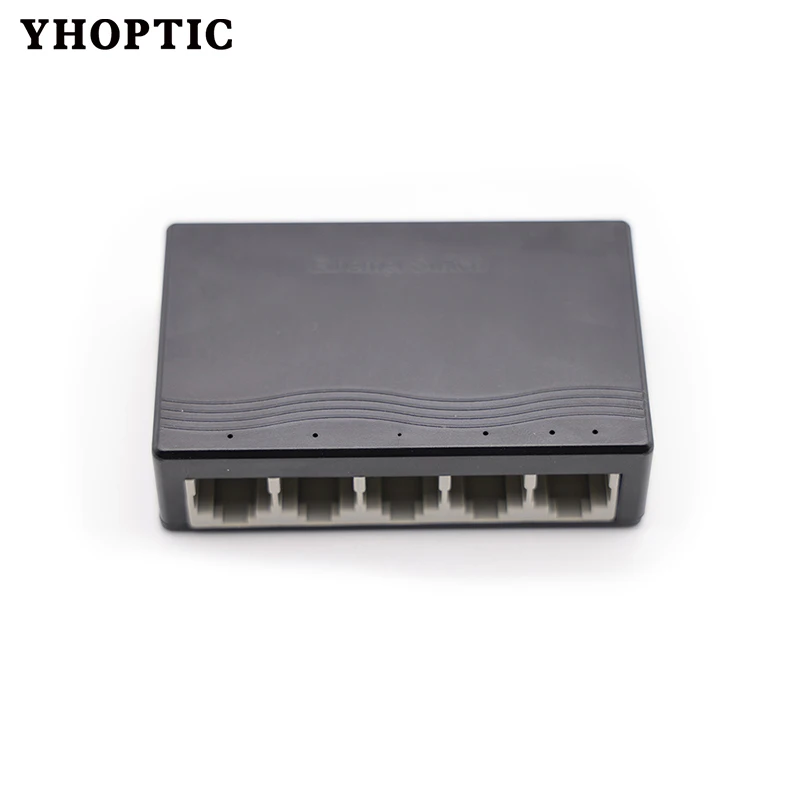 5 Porte/8 Porte 100Mbps Rj45 Switch Di Rete Veloce Hub Switcher Intelligente Ethernet Con Adattatore Ue/Usa Mini Switch Di Rete