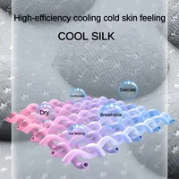 Car Cushion Summer Cool Cushion Ice Silk Seat Cover Cars Cushion Seasonal Universal Cool Cushions Cool slick 3
