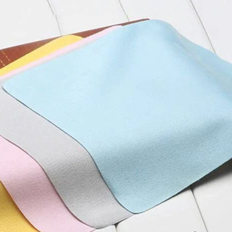 Chamois Glasses Cleaner Microfiber Cleaning Cloth 10pcs/lots Lens Phone Screen Cleaning Wipes