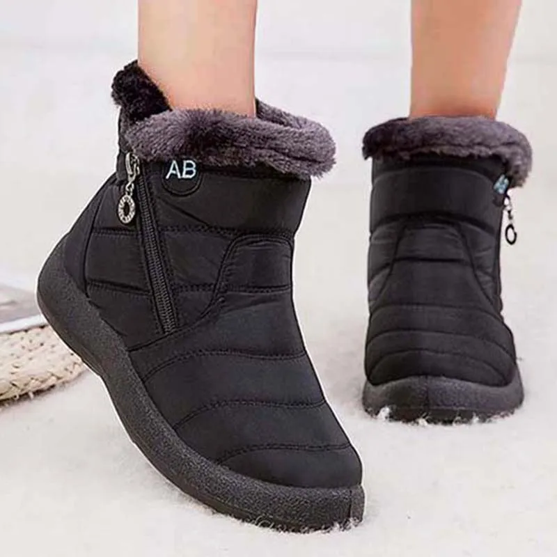 Snow Boots Women Comfortable Ladies Shoes Waterproof Shoes For Women Zipper Women Shoes Soft Keep Warm Winter Boots Botas Mujer Best Sellers In Shoes Snow Boots Women Comfortable Ladies Shoes Waterproof Shoes For Women Zipper Women Shoes Soft Keep Warm Winter Boots Botas Mujer Best Sellers In Shoes