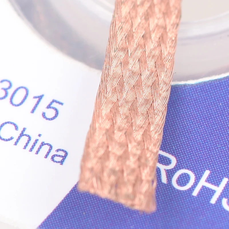 Desoldering Braid 1Pcs 3mm Width 1.5M Length Solder Wire Welding Solder Remover Wick Wire Lead Cord Flux BGA Repair Tool Copper