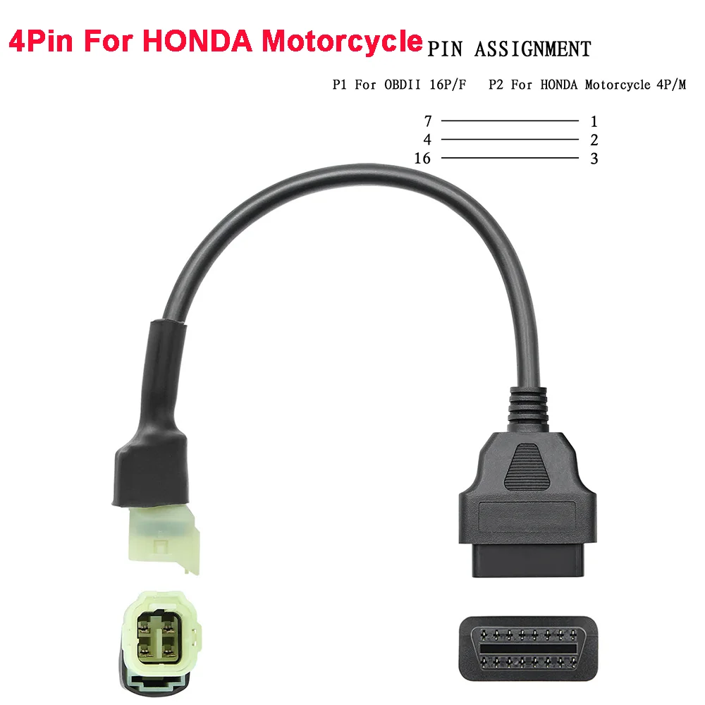OBD2 Kabel & Stecker & Adapter | Diagnosekabel & Adapter für Motorräder