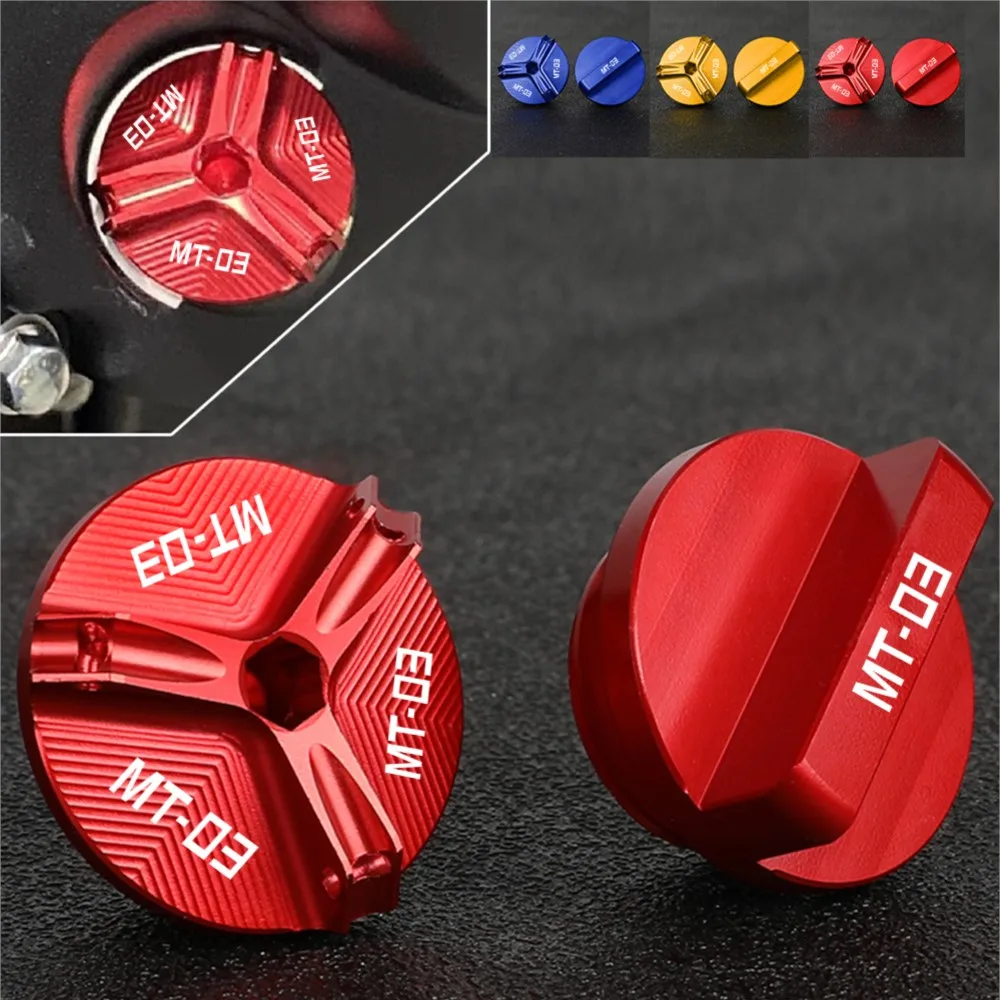 

CNC M27 * 3,0 Крышка наполнителя масла двигателя для мотоцикла YAMAHA MT-03 MT 03 MT 03 25 MT-25 2016 2017 2018 2019 2020 2021 2022