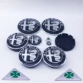 11pcs black silver