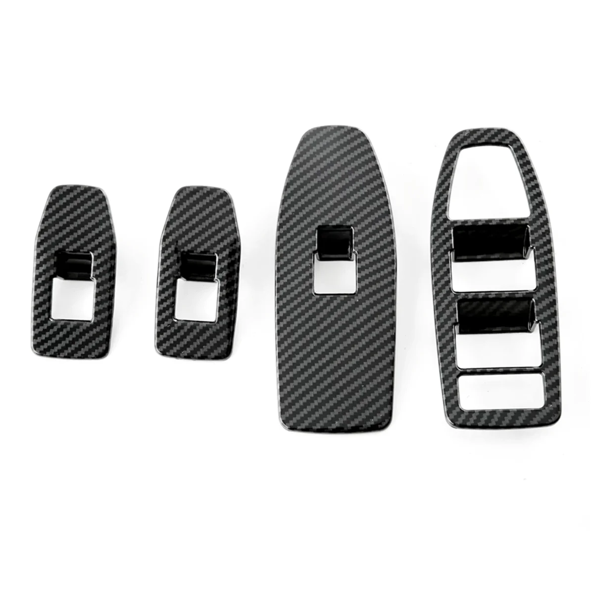 

Кнопки переключателя для автомобильного стеклоподъемника BMW X1 U11 2023 2024, крышка рамы, наклейки, аксессуары, АБС-карбон