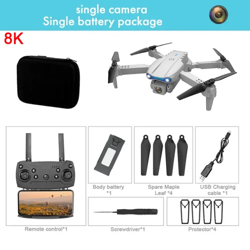 grey single cam 8k