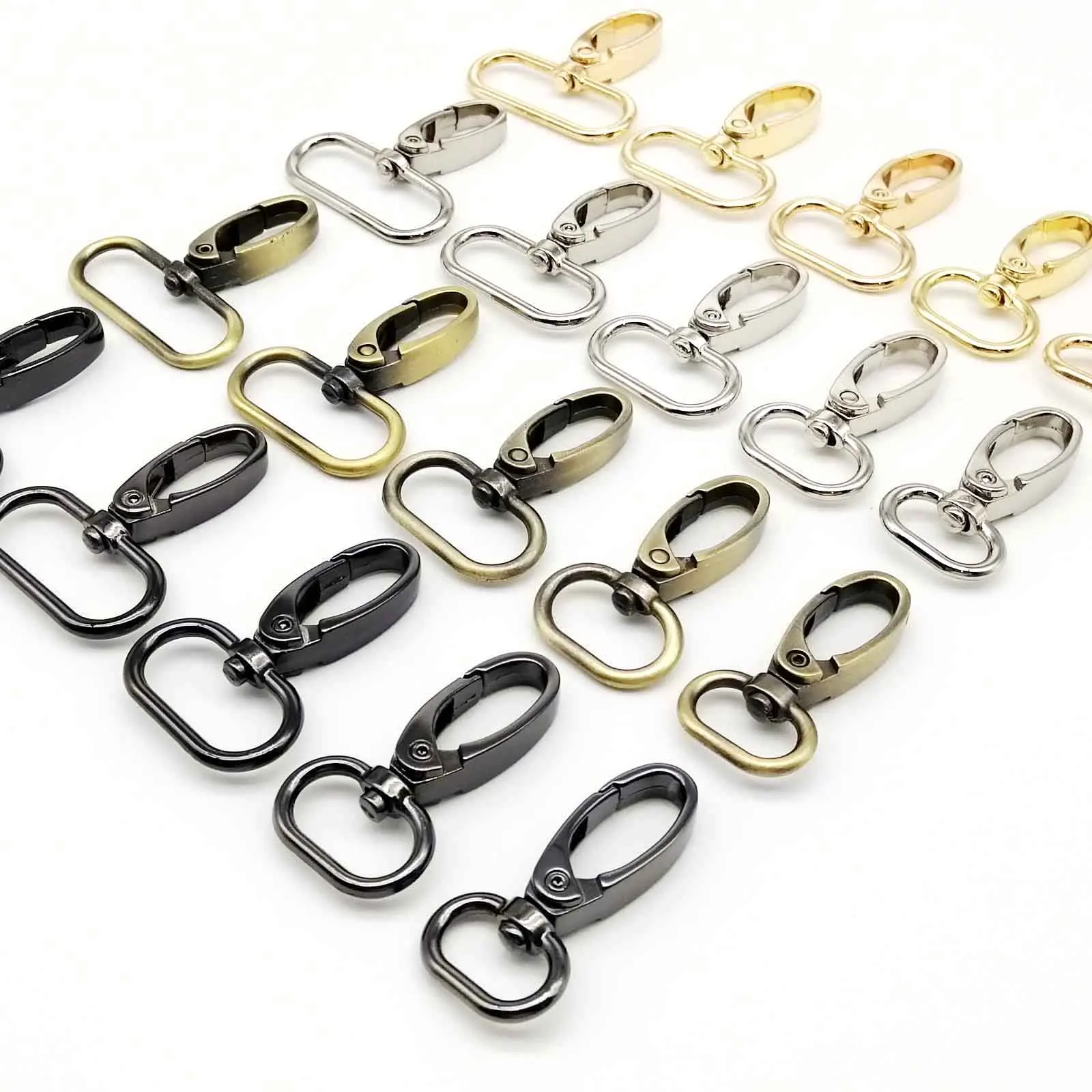 Bag Buckle Swivel Lobster Belt Clip Trigger for Leather Bag Handbag Purse