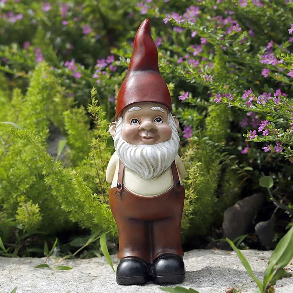 Garden Gnomes Statues Yard Decorations Outdoor Garden Decor Gnomes Statues Patio Lawn Ornament Gifts for Women resin statue resin handicraft ornaments garden statue resin ornament resin ornaments garden decoration animal ornaments