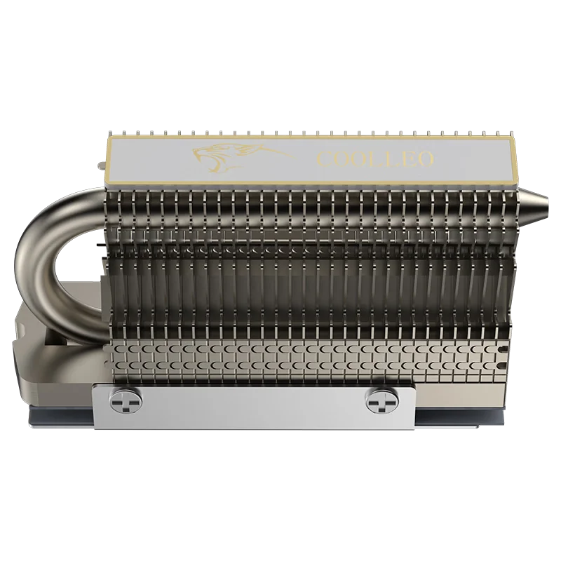 Radiador do Refrigerador do Coolleo-ssd Hr09 M.2 2280 M.2 Movimentação do Estado Sólido Dissipador de Calor Inteiramente Galvanizado Soldadura do Refluxo Aghp Heatpipe - Imagem 3