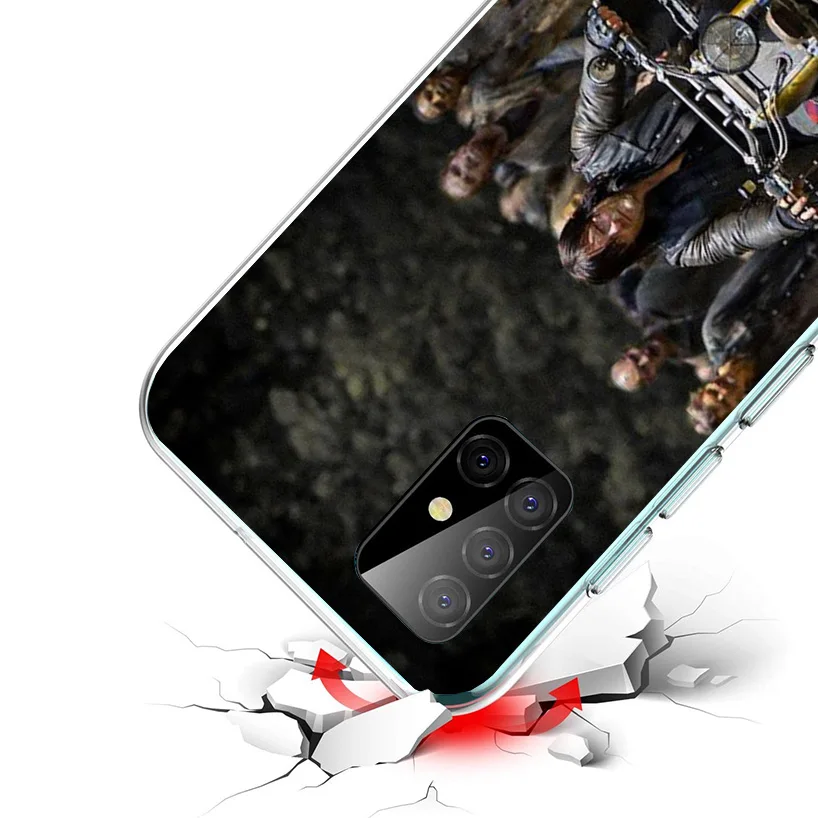 The Walking Dead Daryl Dixon Phnoe Case for Samsung Galaxy A15 A55 A35 A25 A14 A54 A34 A24 A13 A53 A33 A23 A52 A12 A32 A22 A04S