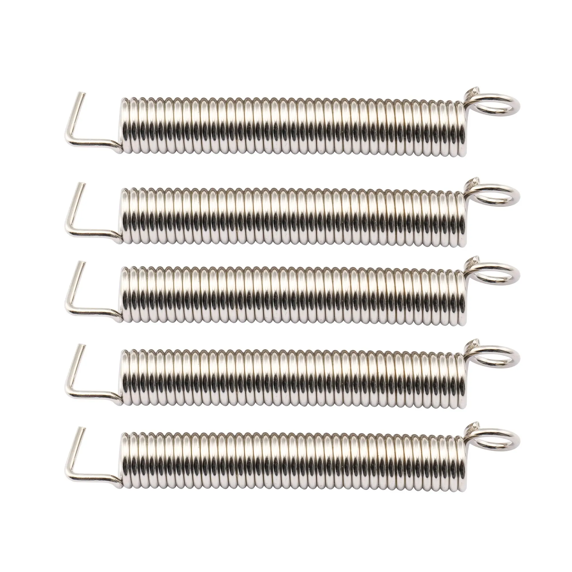 

Musiclily Pro Medium Steel Tremolo пружины натяжения для Strat Стиль электрогитара с системой тремоло, никель (набор из 5)