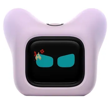 Nuovo - Xiaozhi Robot interattivo vocale intelligente per animali domestici elettronici Partner virtuale Display con bordo curvo da 1,83 pollici Emotico animato per animali domestici carini