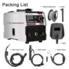 2in1 MIG MMA Welders IGBT DC Inverter Gas-Shielde Welding machine Semi-Auto Welding Machine Built-In Wire Feeding Mechanism 220V 2