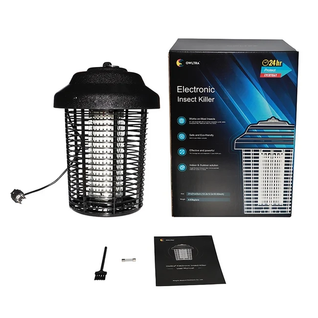 [Owltra] Eco-Friendly Electric Bug Zapper Outdoor Mosquito Killer Lamp Trappola Per Zanzare Per Zanzare