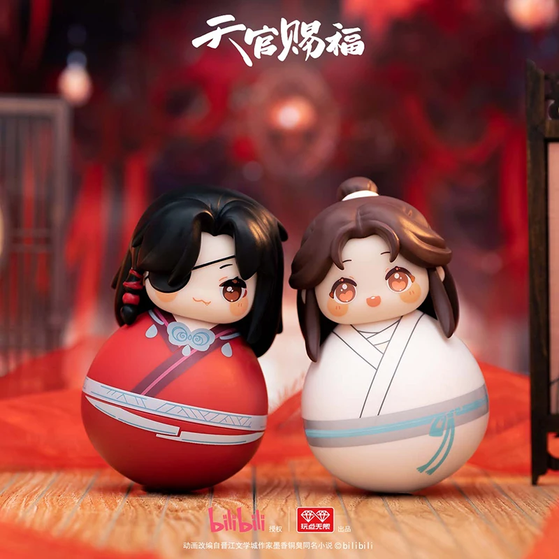 

Anime Heavenly Officials Blessing Tumbler Blind Box Tian Guan Ci Fu Xie Lian Hua Cheng Mysterious Surprise Toy Figure Doll Gift
