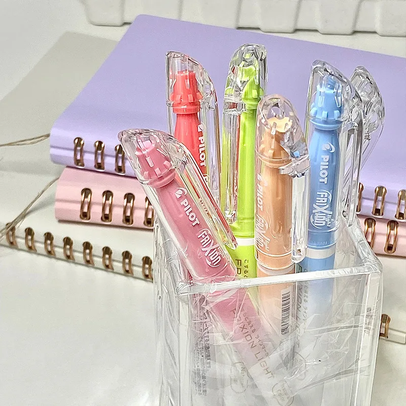 1pcs 일본 파일럿 SW-FL 지울 수 있는 형광펜 멀티 컬러 마찰 핫 지울 수 있는 마커 펜 학생 컬러 페인팅 문구