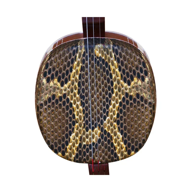 Rosewood Mahogany Small Sanxian Chinese string instrument
