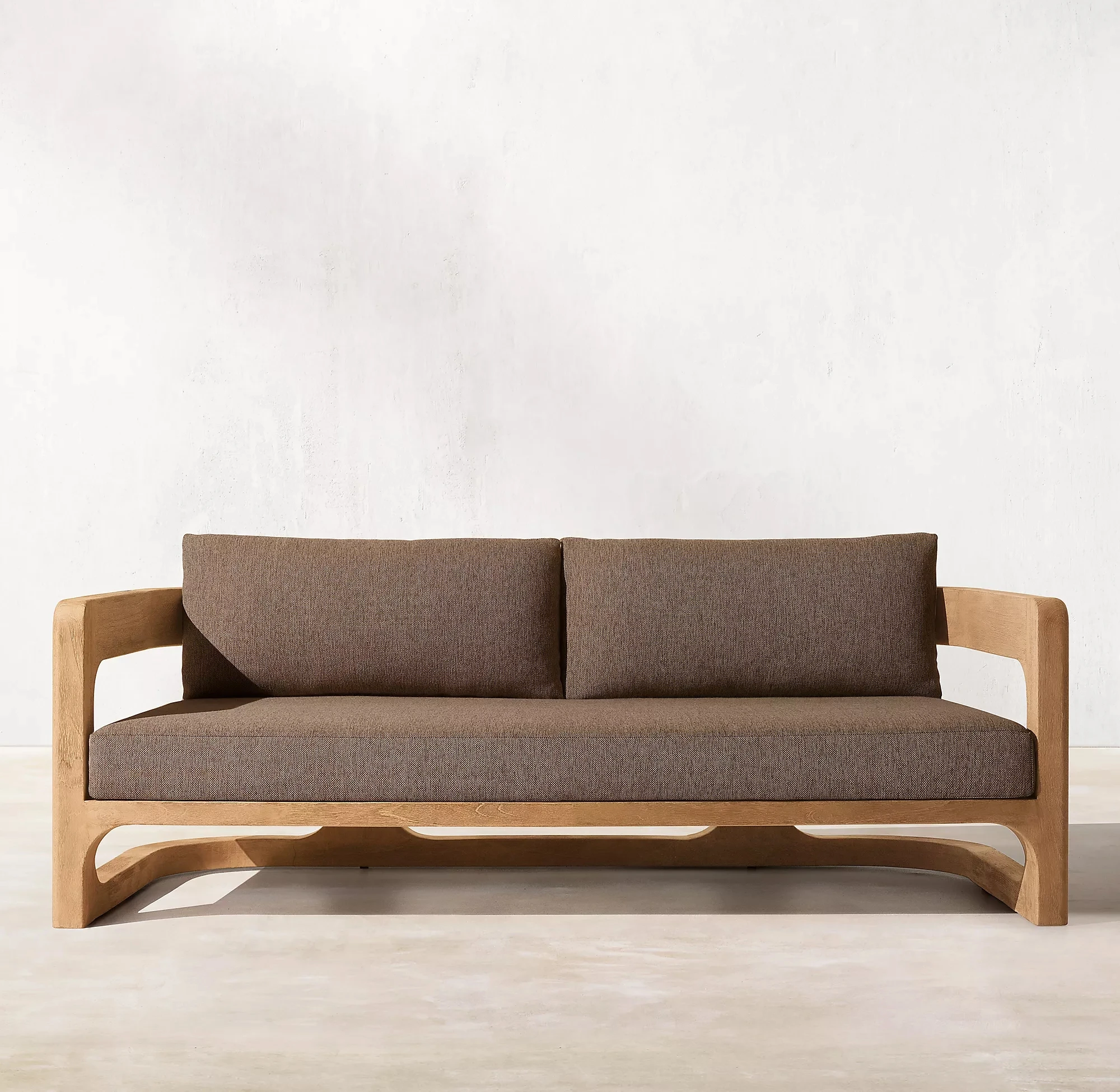 

garden outdoor leisure unique design teak chair Single sofa and ottoman