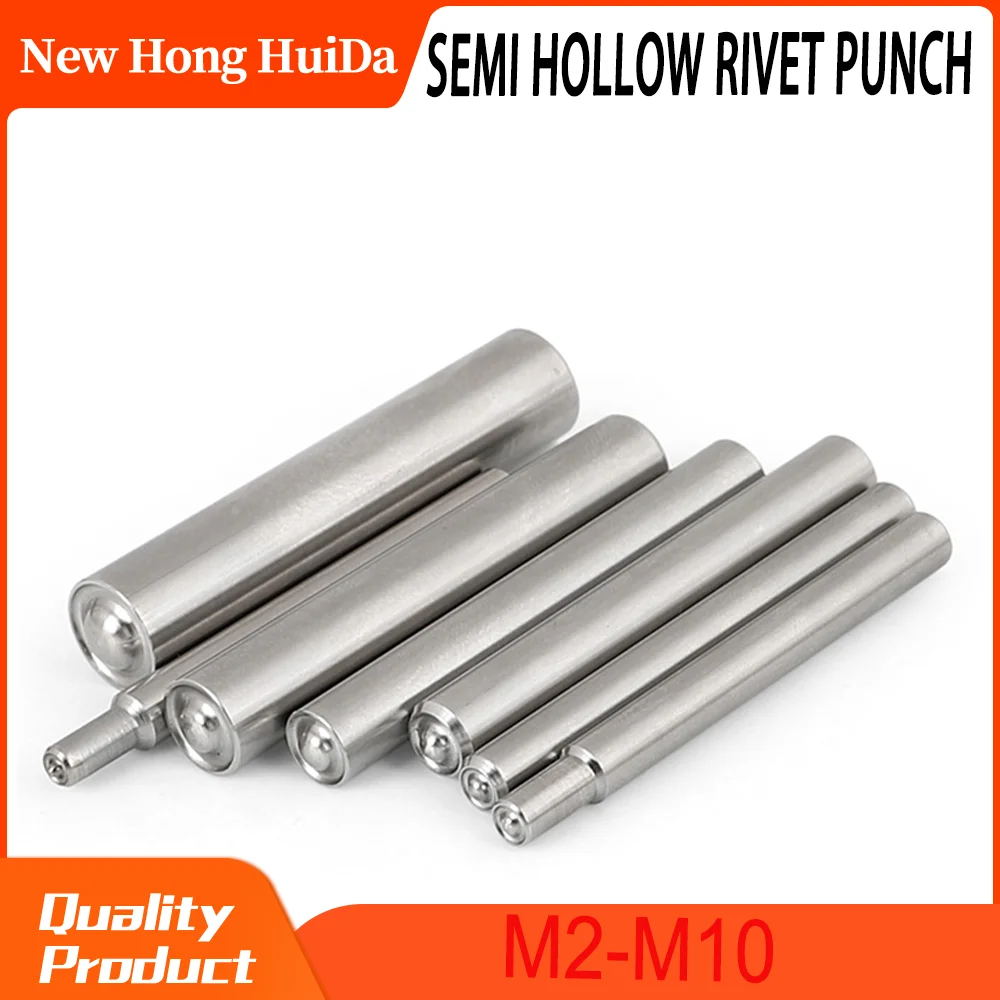 Half Hollow Rivet Nut Punch M2 M2.5 M3 M4 M5 M6 M8 M10 Manual Press